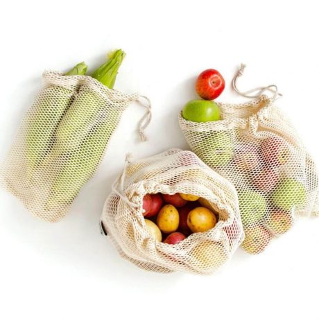 Síťovina na ovoce, mobake, bavlněný sáček, kaše, ekologický sáček na nákupy