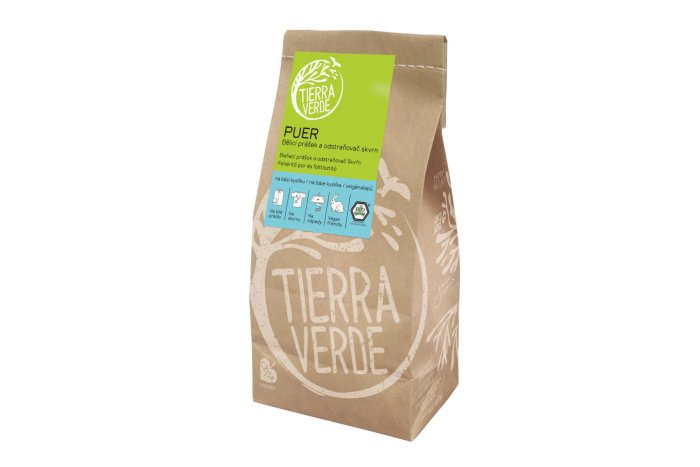 Tierra Verde Puer bieliaci prášok a odstraňovač škvŕn 1 kg | Mobake.sk