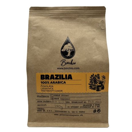 Binchio brazilská Káva Arabica 100%