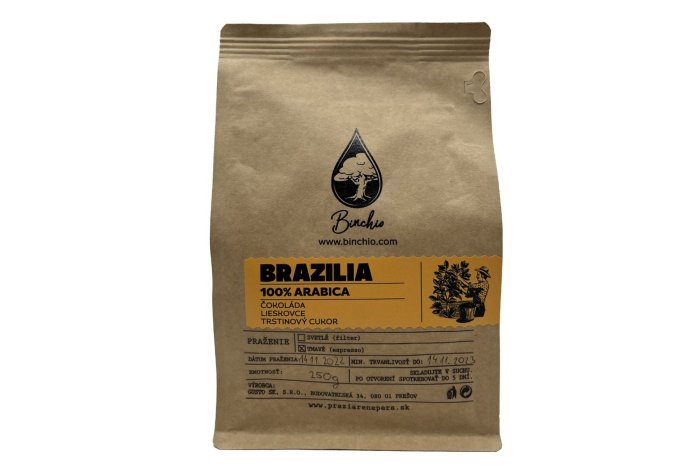 Binchio brazilská Káva Arabica 100%