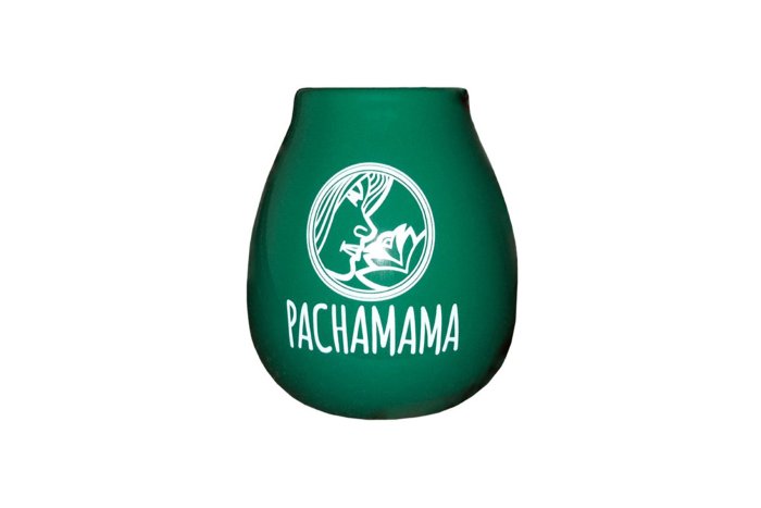 Kalabasa keramická zelená s nápisom Pachamama | Mobake.sk